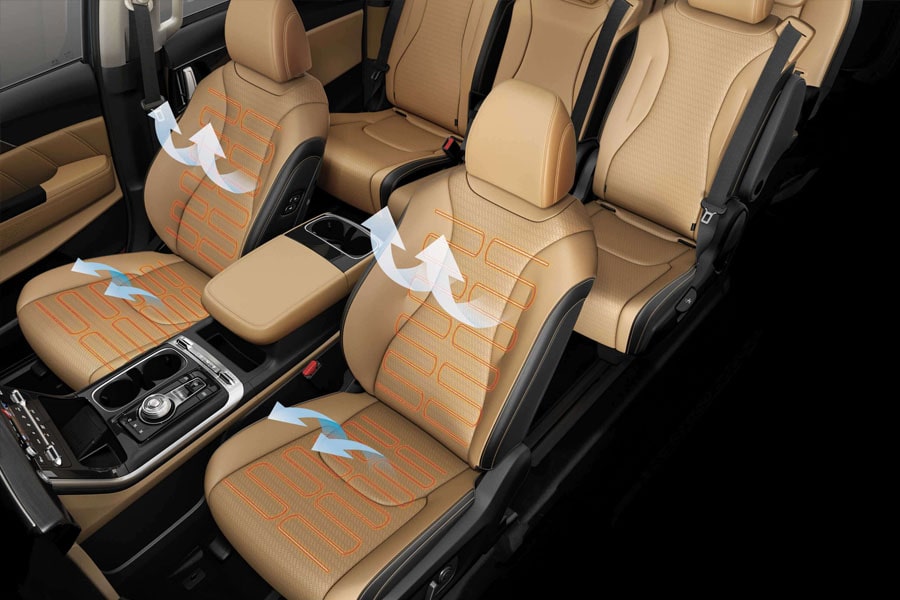 nội thất kia carnival