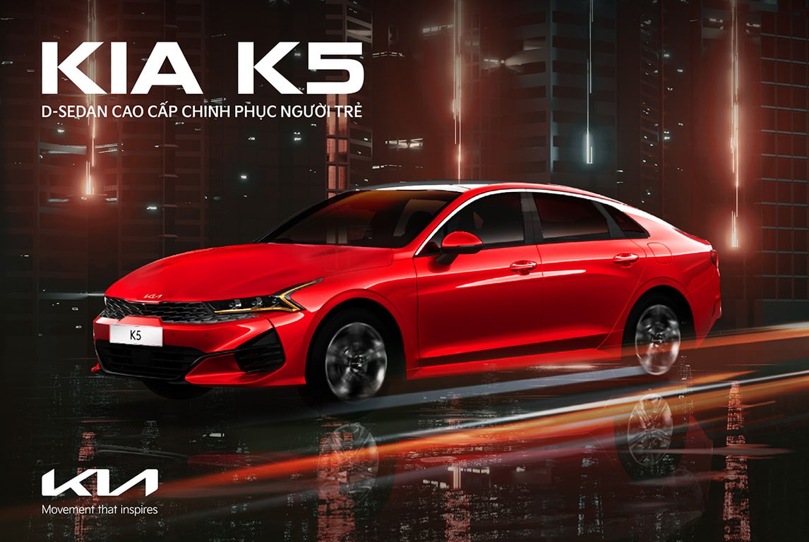 kia k5 chinh phục khách hàng doanh nhân trẻ tuổi