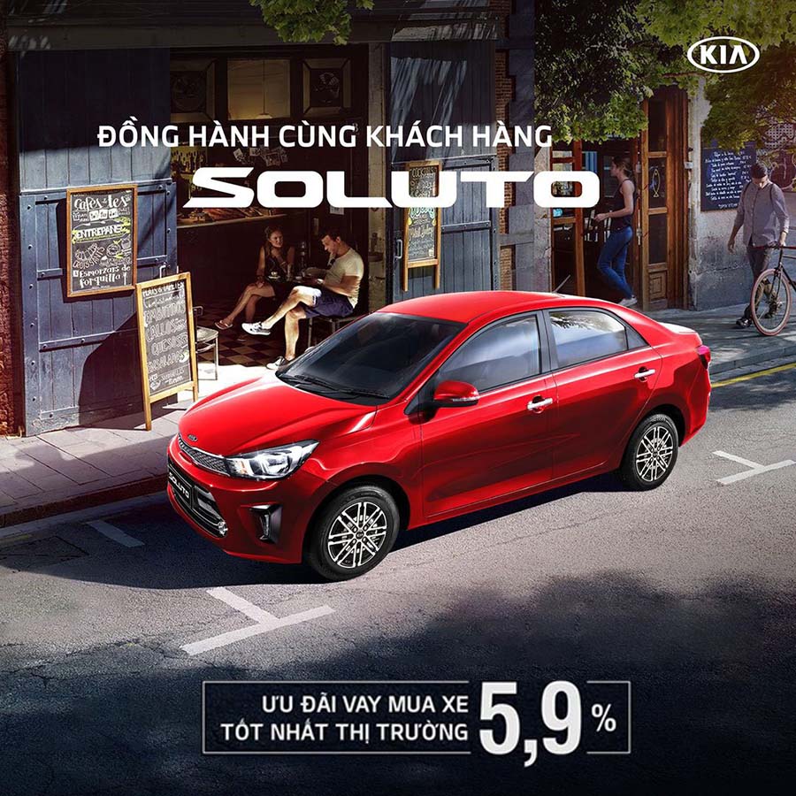 mua xe kia soluto trả góp