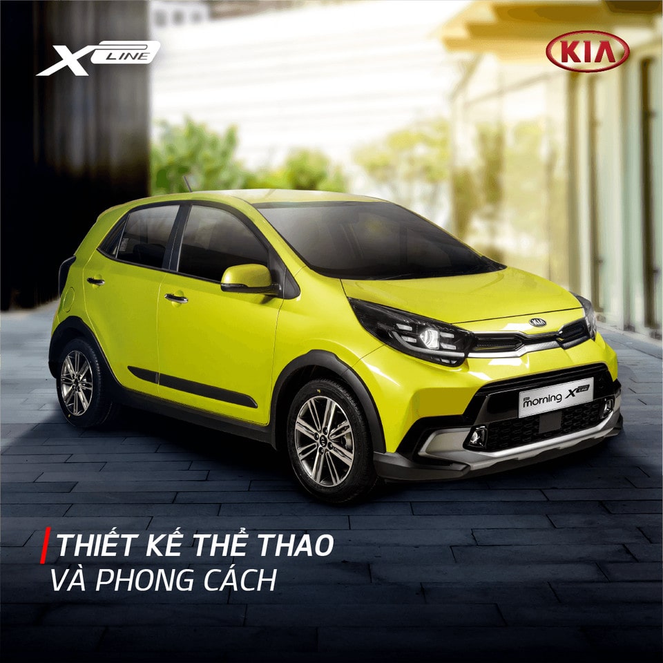 kia morning x-line