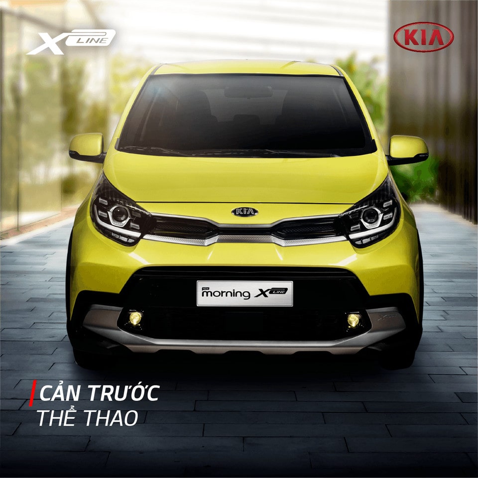 kia morning x-line