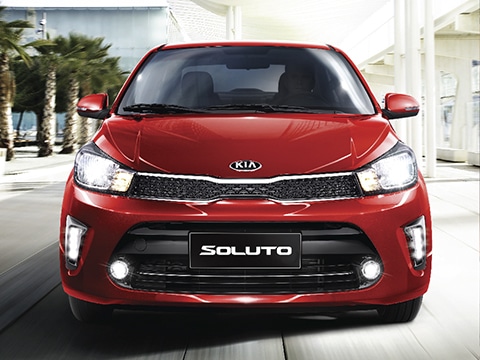 ngoại thất kia soluto