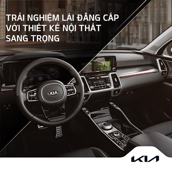 nội thất kia sorento