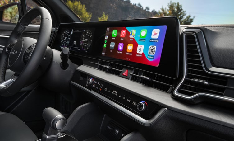 nội thất kia sportage