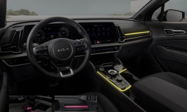 nội thất kia sportage